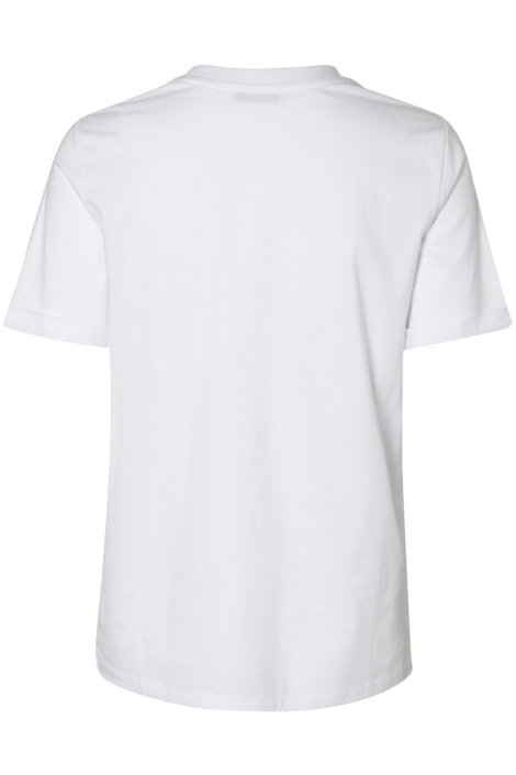 Pieces pcria ss fold up solid tee noos bc